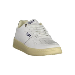 Gas White Artificial Leather Sneaker - Sneakers