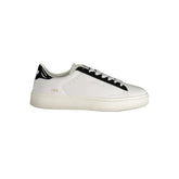 Gas White Polyester Women Sneaker