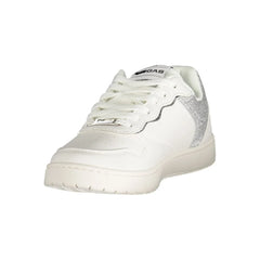 Gas White Polyester Women Sneaker - Sneakers
