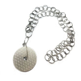 GC Silver Stainless Steel Necklace - One Size