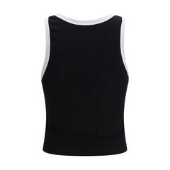 GCDS Black Cotton Top