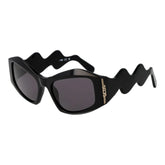 GCDS Black Unisex Sunglass - Sunglasses
