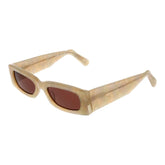 GCDS Cream Unisex Sunglass - Sunglasses