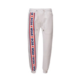 GCDS Elevate Your Wardrobe with Chic White Cotton Pants - L - Trousers
