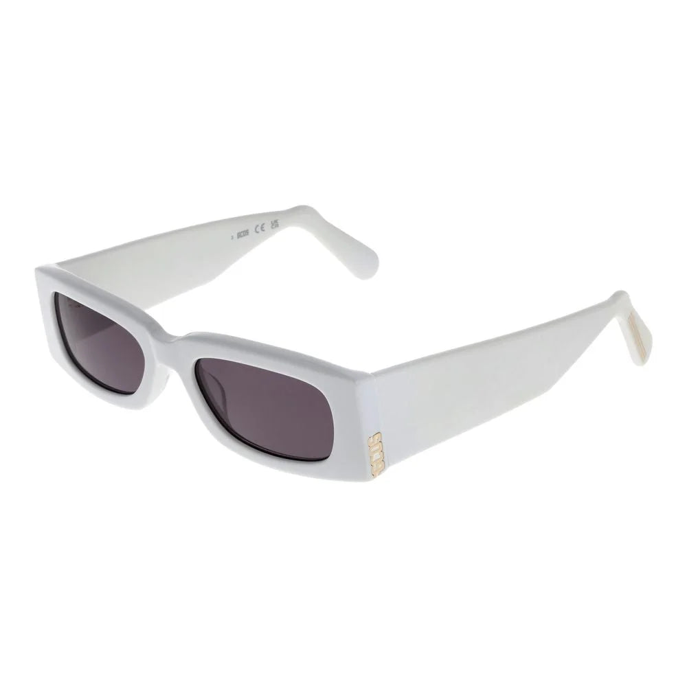 GCDS White Unisex Sunglass - Sunglasses