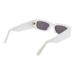 GCDS White Unisex Sunglass - Sunglasses