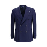 Gi Capri Double-Breasted Jacket in Virgin Wool - Sport Jackets