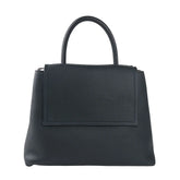 Giada Blue Leather Handbag - Satchel Bags