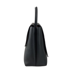 Giada Blue Leather Handbag - Satchel Bags