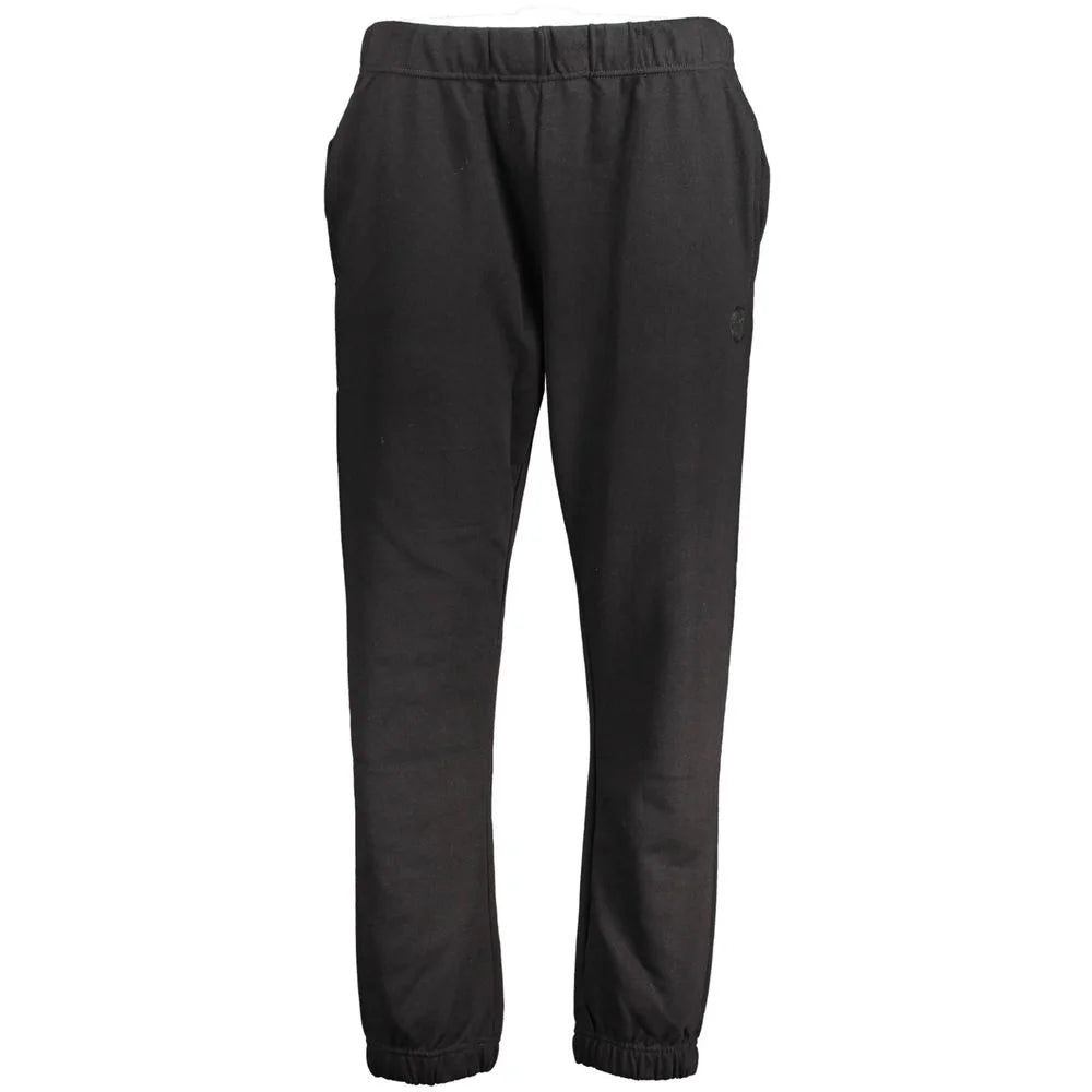 Gianmarco Venturi Black Cotton Pant - Joggers