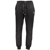 Gianmarco Venturi Black Cotton Pant - Joggers