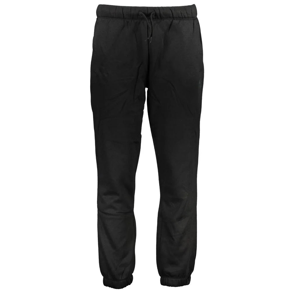 Gianmarco Venturi Black Cotton Pant - Joggers