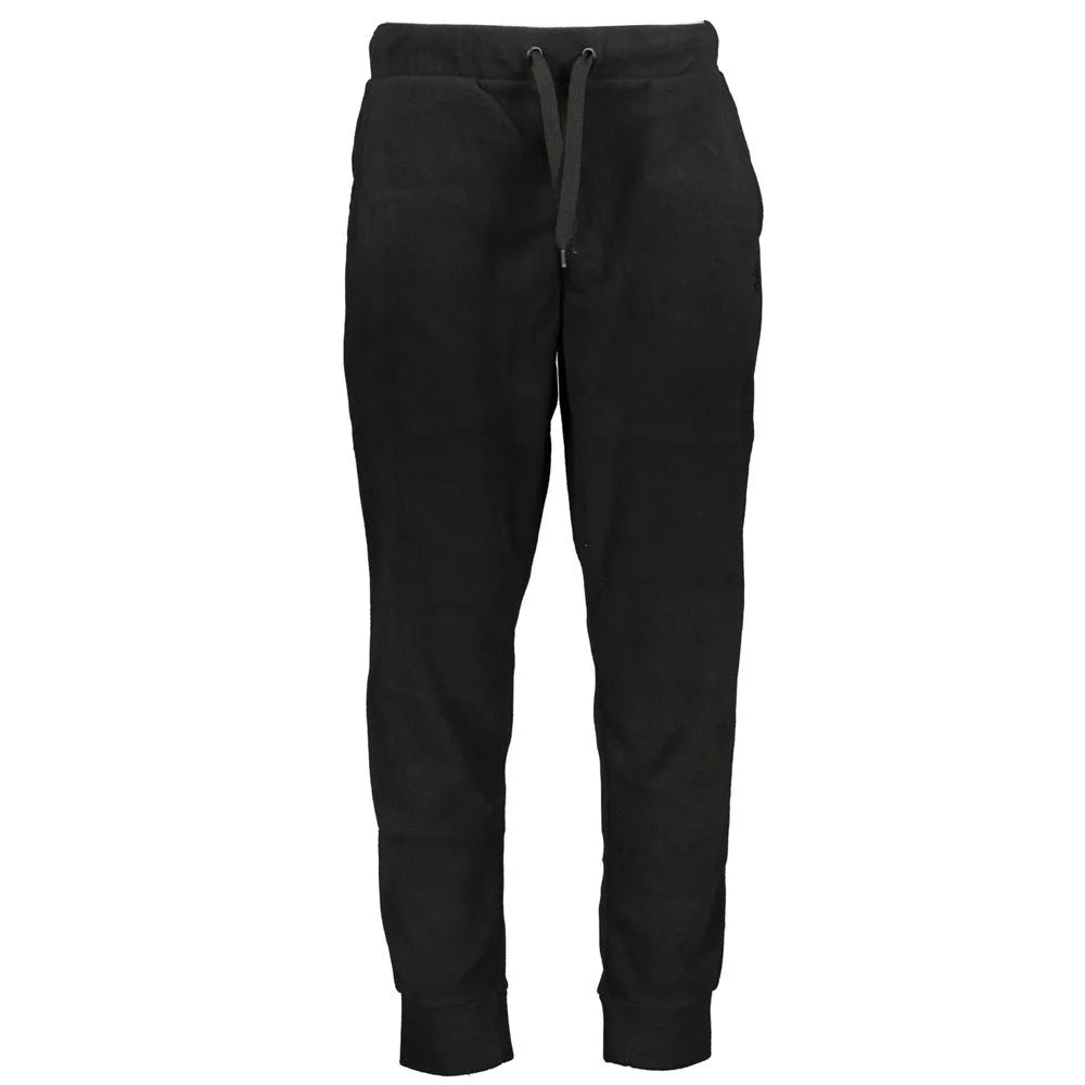 Gianmarco Venturi Black Cotton Pant - Joggers