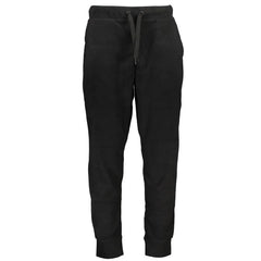 Gianmarco Venturi Black Cotton Pant - Joggers