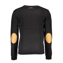 Gianmarco Venturi Black Cotton Sweater - Sweaters