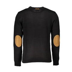 Gianmarco Venturi Black Cotton Sweater - Sweaters