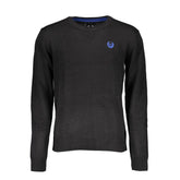 Gianmarco Venturi Black Cotton Sweater - Sweaters