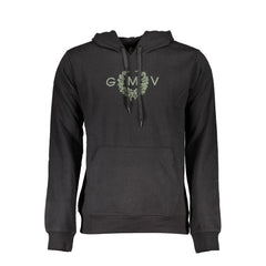 Gianmarco Venturi Black Cotton Sweatshirt