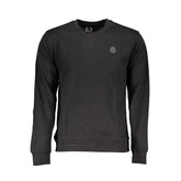 Gianmarco Venturi Black Cotton Sweatshirt - Sweatshirts