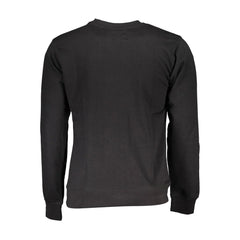 Gianmarco Venturi Black Cotton Sweatshirt - Sweatshirts