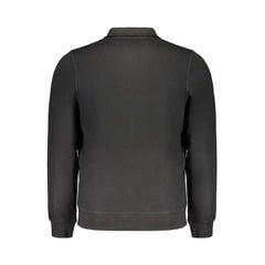 Gianmarco Venturi Black Cotton Sweatshirt - Sweatshirts