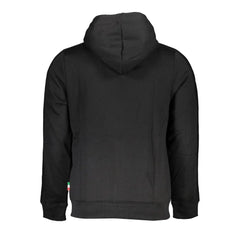 Gianmarco Venturi Black Cotton Sweatshirt - Sweatshirts