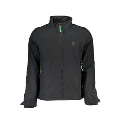 Gianmarco Venturi Black Polyester Jackets & Coat - Sport Jackets