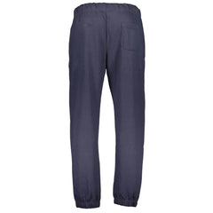 Gianmarco Venturi Blue Cotton Pant - Joggers