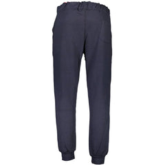 Gianmarco Venturi Blue Cotton Pant - Joggers