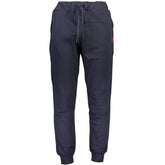 Gianmarco Venturi Blue Cotton Pant - Joggers