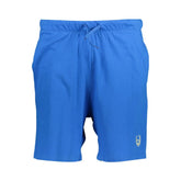 Gianmarco Venturi Blue Cotton Pant - XL - Shorts