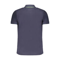 Gianmarco Venturi Blue Cotton Polo Shirt - Polos