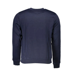 Gianmarco Venturi Blue Cotton Sweatshirt - Sweatshirts