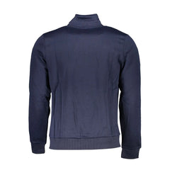 Gianmarco Venturi Blue Cotton Sweatshirt - Sweatshirts