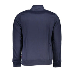 Gianmarco Venturi Blue Cotton Sweatshirt - Sweatshirts