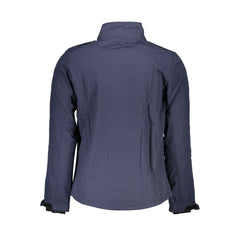 Gianmarco Venturi Blue Polyester Jackets & Coat - Sport Jackets