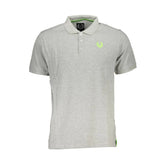 Gianmarco Venturi Gray Cotton Polo Shirt - M - Polos