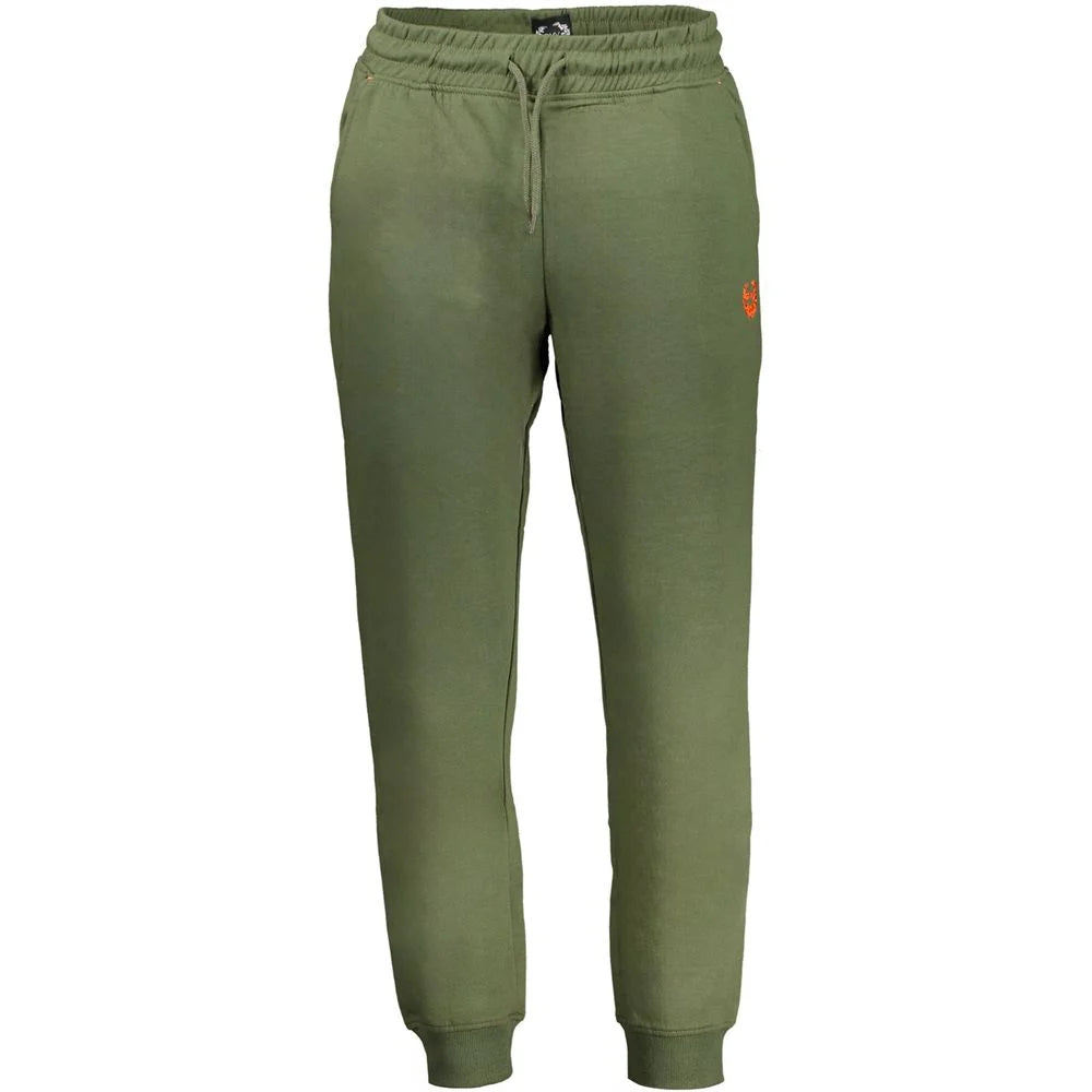 Gianmarco Venturi Green Cotton Pant - Joggers