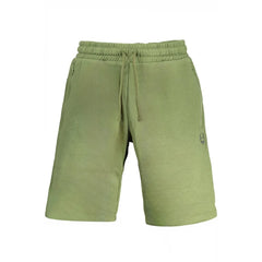 Gianmarco Venturi Green Cotton Pant - XL - Jogger Shorts