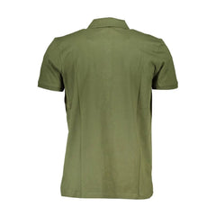 Gianmarco Venturi Green Cotton Polo Shirt