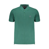 Gianmarco Venturi Green Cotton Polo Shirt - Polos