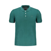 Gianmarco Venturi Green Cotton Polo Shirt - Polos