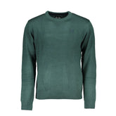 Gianmarco Venturi Green Cotton Sweater - Sweaters