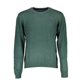 Gianmarco Venturi Green Cotton Sweater - Sweaters