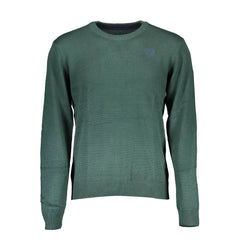 Gianmarco Venturi Green Cotton Sweater - Sweaters