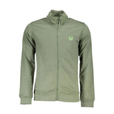 Gianmarco Venturi Green Cotton Sweatshirt