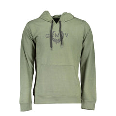 Gianmarco Venturi Green Cotton Sweatshirt - Hoodies