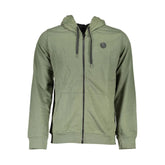 Gianmarco Venturi Green Cotton Sweatshirt - Sweatshirts