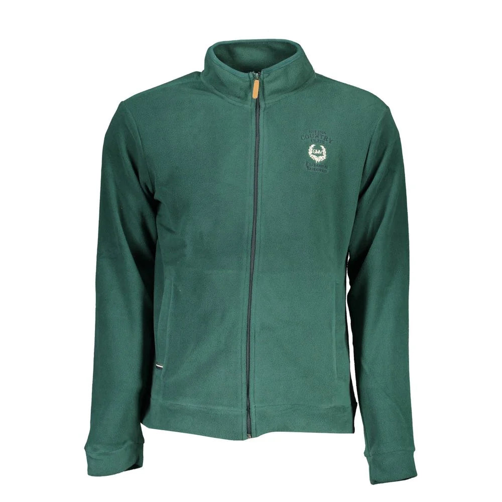 Gianmarco Venturi Green Polyester Sweatshirt - Sweatshirts