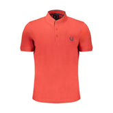 Gianmarco Venturi Red Cotton Polo Shirt - Polos